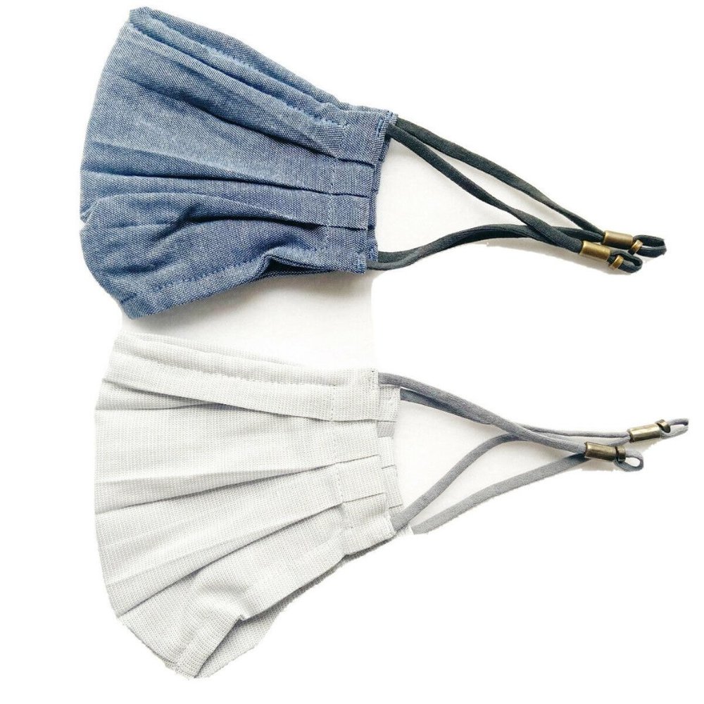 2 pk Universal Thread Goods Co. Adults Reusable Face Masks with Filter Pocket